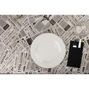 White 100x100cm Prensa Print Tablecloth Professional <b>Paper</b> Shrink-<b>wrapped</b> & Coded B2B - Product Image 2