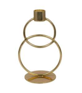 Porte-bougie en métal au design moderne pour la décoration intérieure minimaliste, améliorant l'espace avec une éclairage subtil - Product Image 2