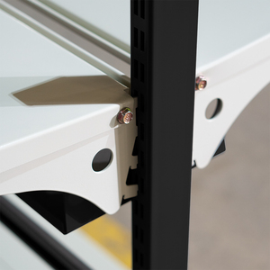 Présentoir métallique autoportant moderne avec revêtement en poudre, personnalisé pour le merchandising en magasin, par le fabricant vietnamien ADong – Qualité supérieure - Product Image 6