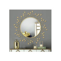 Modern Trending Wall <strong>Mirror</strong> Iron Frame for Living Room Decoration Easy Mounted Vanity <strong>Mirror</strong> Wholesale Selfie <strong>Mirror</strong> <strong>Best</strong> Metal