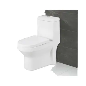 Цельный Туалет лучшего качества может быть более компактным, что делает их подходящими для ванных комнат с ограниченным пространством