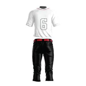 OEM sublimation personnalisée col en V dames Baseball Softball Jersey pantalon ensemble femmes Softball uniformes vêtements de sport confortables pour - Product Image 2