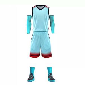 Maillots de basket-ball professionnels pour hommes, prix bon marché, uniformes pour adultes, 100% Polyester, couleur unie, respirant, vêtements de sport - Product Image 5