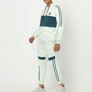 ชุดวอร์มเข้ารูปสำหรับผู้ชาย OEM ชุดแขนยาวผ้าฝ้าย100% น้ำหนักเบาระบายอากาศได้ดีสำหรับฤดูหนาว - Product Image 2