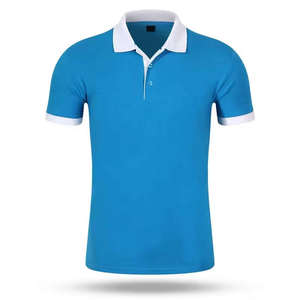 Camiseta Polo de Algodón para Hombre, Ligera, Suave y Cómoda, de Manga Corta, con Logotipo Personalizado, para Gimnasio, Fitness, Aire Libre, Ropa Deportiva Informal, Ropa de Equipo - Product Image 6