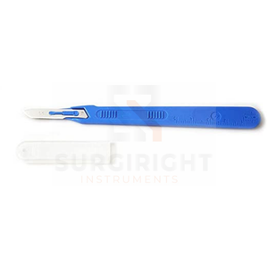 Poignée de scalpel en plastique | Instruments dentaires médicaux chirurgicaux jetables à usage unique de poignée de BP par des instruments de Surgiright - Product Image 3