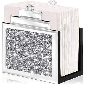 Porte-serviettes en or simple et élégant Décoration de table élégante pour un usage quotidien Maison Bureau Restaurants et cadeaux Artisanat d'Inde - Product Image 6