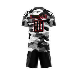 Uniforme de fútbol con estampado sublimado de camuflaje a la venta, producto de alta demanda, uniforme de fútbol para hombre - Product Image 3