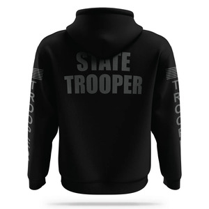 Suministro directo de fábrica Logotipo personalizado STATE-TROOPER Sudadera con capucha de rendimiento para hombres Diseño libre Sudaderas con capucha y sudaderas de poliéster para hombres - Product Image 2