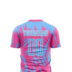 Uniforme de Fútbol Personalizado con Logotipo, Nombre y Número Impresos OEM |   Conjunto de Pantalones Cortos de Fútbol al por Mayor para Equipos/Clubes, Ligeros - Product Image 4