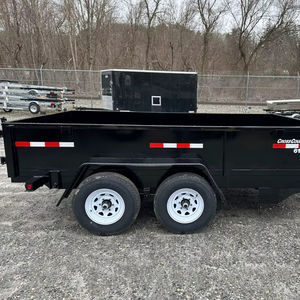 รถดัมพ์ปี 2024 รุ่น 612DT8LP ขนาด 6x12 ฟุต พร้อมประตูบานเลื่อนและทางลาด น้ำหนักบรรทุก 11684 ปอนด์ - Product Image 1