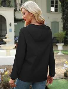 Chaqueta con Capucha de Forro Polar Transpirable con Cierre Completo para Mujer NG 2026, para Todas las Estaciones, Otoño e Invierno - Product Image 4