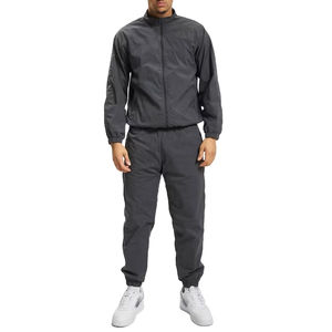 Chándales de poliéster hechos a medida, ropa deportiva, nuevo diseño, chándal de nailon, chaqueta con cremallera y pantalones, rompevientos, conjunto de chándal para hombre - Product Image 4