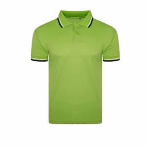 Color púrpura Sólido por encargo Rayas Manga y cuello Único Hombres Mujeres Diseño por encargo Polo Golf Shirt - Product Image 2
