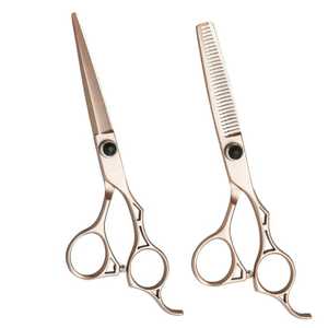 Ciseaux de barbier pour droitiers de 6 pouces en acier inoxydable japonais, ciseaux à effiler pour couper les cheveux, SEVMEK SURGICAL SS-BB-223 - Product Image 2