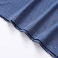 Camisetas de Manga Corta para Hombre, Corte Regular, 100% Poliéster Ecológico, Secado Rápido, Jersey Transpirable de 200g