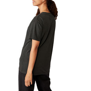 T-shirt brillant tricoté Made Premium T-shirts vierges pour hommes Pour Les Hommes impression personnalisée 100 coton femmes sonnerie T-shirt vierge - Product Image 4