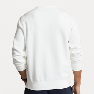 2025 Custom Logo Pullover Hoodies Sweatshirts Oversized Long Sleeve Blank Crewneck Basics Cotton Blended from <b>Gloves</b> City - Product Image 4