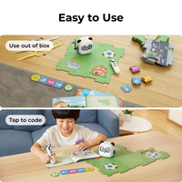 Robot de Codificación sin Pantalla Makeblock MTiny para Educación STEM Preescolar, Aprendizaje Temprano y Aula Montessori