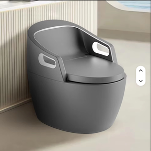 2025 New Design Ceramic Wall-mounted Bidet Warm Air Drying Modern Automatic Flushing Intelligent <b>Remote</b> <b>Control</b> Smart Toilet - Product Image 1