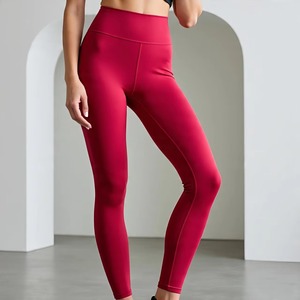 Design Impex <b>Hot</b> Sale Custom Logo Women's High-Waisted Sports Yoga <b>Leggings</b> Seamless Scrunch Butt Hip Lifting Pants - Product Image 2