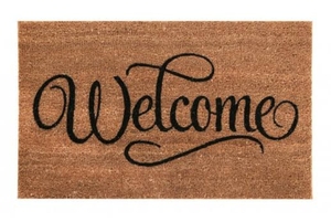 Tapis en pvc/tapis imprimé pour porte et jardin de qualité supérieure/à usage domestique, fabrication de tapis de porte en coco pour hôtels - Product Image 4