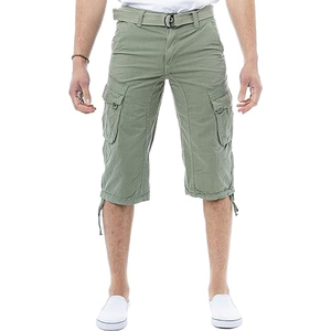 Pantalones cortos deportivos de algodón y forro polar para gimnasio de estilo callejero para hombre, pantalones cortos personalizados para correr y ropa de calle OEM para hombre - Product Image 4