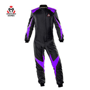 Trajes de Carreras de Karts Transpirables Personalizados de Talla Grande para Hombres, Mujeres y Adultos |   Ropa Deportiva de Nailon/Algodón para Todas las Temporadas - Product Image 1