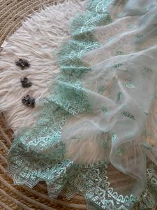 Belle soie d'organza avec des paillettes travail Saree femme fabricant de mode et fournisseur de Surat au taux le plus bas - Product Image 2