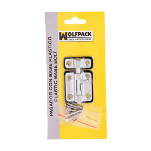 Perno con base in plastica Wolfpack 35 mm. Cromato - Product Image 2