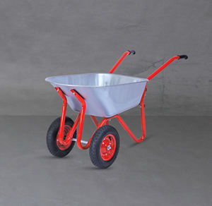 Carretilla Kanat Plus Galvanizada con Neumático Sin Cámara, 100L, Uso Industrial Pesado, Capacidad de Carga de 150 kg, Manual, Garantía de 6 Meses - Product Image 1