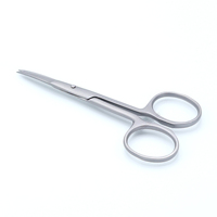 Ciseaux à ongles de beauté au design personnalisé, tranchants, droits, en acier inoxydable, vente chaude au Pakistan, pour manucure et soin des cuticules