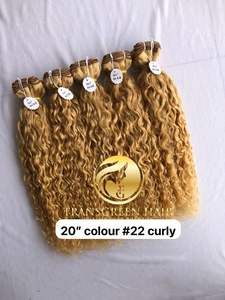 หนังกำพร้าแบบมัดผมธรรมชาติ20 "คอลอร์ #22สำหรับต่อผมต่อ - Product Image 3