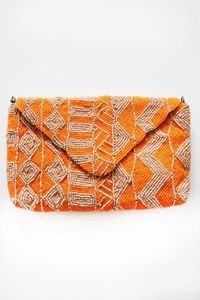 ÚNICO estilo bohemio bordado trabajo perla cadenas cuadradas bolsos de mano forro de diseño elegante al por mayor - Product Image 4