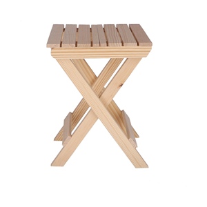 Tavolo da Giardino Pieghevole WELL HOME con Finitura Non Verniciata per Uso Esterno - Product Image 4