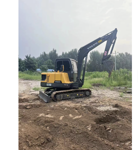 Excavatrices d'occasion 5,5 tonnes 5 tonnes 6 tonnes Mini-excavatrices de construction Volvo EC55D EC55 d'occasion Volvo 55 Prix abordable CE à vendre - Product Image 5