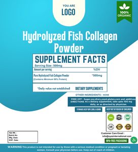 ผงคอลลาเจนจากปลาไฮโดรไลซ์จากธรรมชาติ ขายส่ง คุณภาพพรีเมียม เกรดอาหารเพื่อสุขภาพ ได้รับการรับรองมาตรฐาน ISO จากผู้ผลิตโดยตรงในอินเดีย - Product Image 2