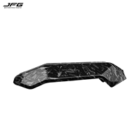 Copertura del Vano Batteria per Moto JFG Personalizzata con Effetto Fibra di Carbonio Bianca a Trasferimento d'Acqua per Surron Light Bee Mod