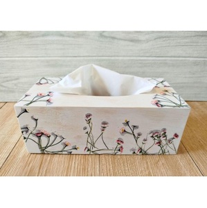 Boîte à mouchoirs et porte-serviettes en bois pour décoration intérieure avec logo personnalisé nouveau design avec autocollant en émail pour décoration de voiture d'hôtel à la maison - Product Image 4