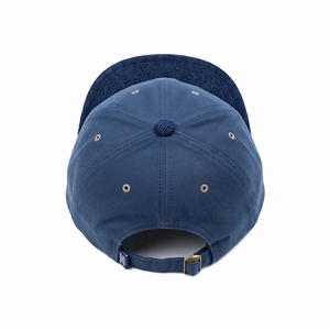 Casquette de baseball 6 panneaux personnalisée avec logo, visière en velours côtelé, lettres brodées, unisexe, ajustée, pour adulte, décontractée, vintage, respirante - Product Image 5
