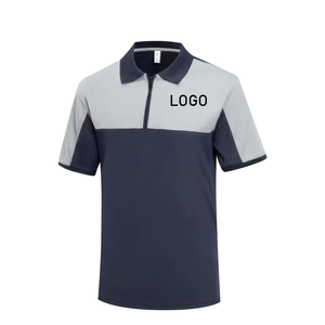 Moda Unisex logotipo personalizado logística para adultos ropa de trabajo tela suave transpirable polos uniforme de trabajo - Product Image 2