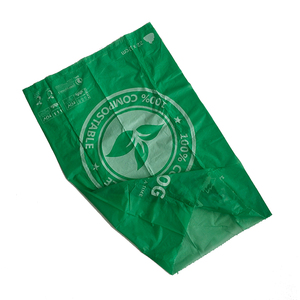 EGP Eco Friendly 100% Bolsas biodegradables para caca de perro Bolsas de basura de plástico Bolsas de basura compostables Bolsas de basura de almidón de maíz - Product Image 4