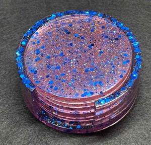 แผ่นรองแก้วกาแฟ/ชา ทำจากอีพ็อกซี่เรซิ่น ตกแต่งได้ ปรับขนาดและสีได้ คุณภาพดีเยี่ยม แผ่นรองแก้วกาแฟ/ชา ทำจากอีพ็อกซี่เรซิ่น สำหรับตกแต่ง - Product Image 3