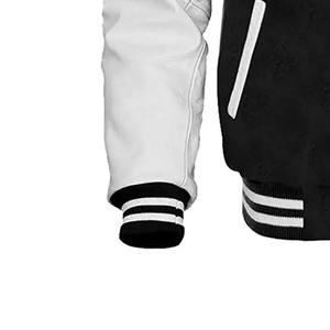 Chaquetas Varsity de Piel de Oveja de Alta Calidad Anti-UV para Hombre y Mujer, Nuevo Estilo con Cuello Alto, Todas las Tallas y Colores, Lana de Baja Densidad - Product Image 6