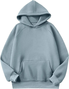 Vêtements pour hommes, sweats à capuche et sweat-shirts, sweat-shirt à capuche oversize, 100% coton, molleton, impression de logo personnalisé, basiques, coton mélangé - Product Image 4