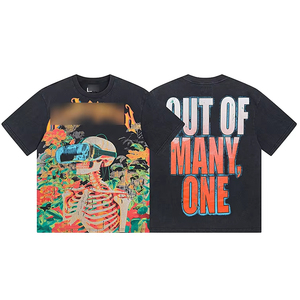 Top T Shirt pour homme T-shirts graphiques surdimensionnés personnalisés pour hommes et femmes Streetwear Cotton Tees par un fabricant vérifié - Product Image 1