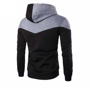Vente en gros de pulls à capuche légers pour hommes, couleur personnalisée, coton respirant et thermique, nouveau design pour l'hiver teint en couleur unie - Product Image 2