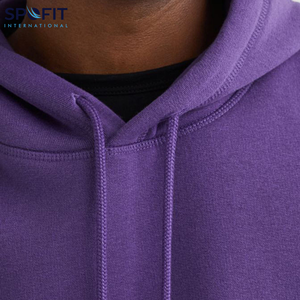 Sweat à capuche surdimensionné pour homme de qualité supérieure, 100% coton, imprimé sur mesure, service OEM, streetwear, sweat à capuche 2026 - Product Image 4