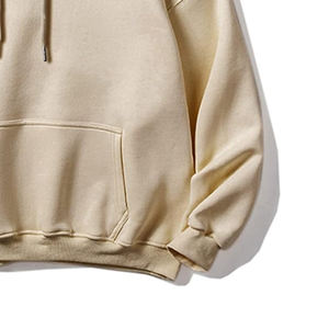 OEM ODM Hombres 100% Algodón 500gsm Sudadera con capucha Impresión de logotipo personalizado Tallas grandes Unisex Teñido liso para el invierno - Product Image 6