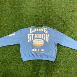 Sudadera de Hombre de Primera Calidad con Cuello Redondo, Estampada, de Algodón y Felpa, con Logotipo Personalizado, Talla Grande - Product Image 2